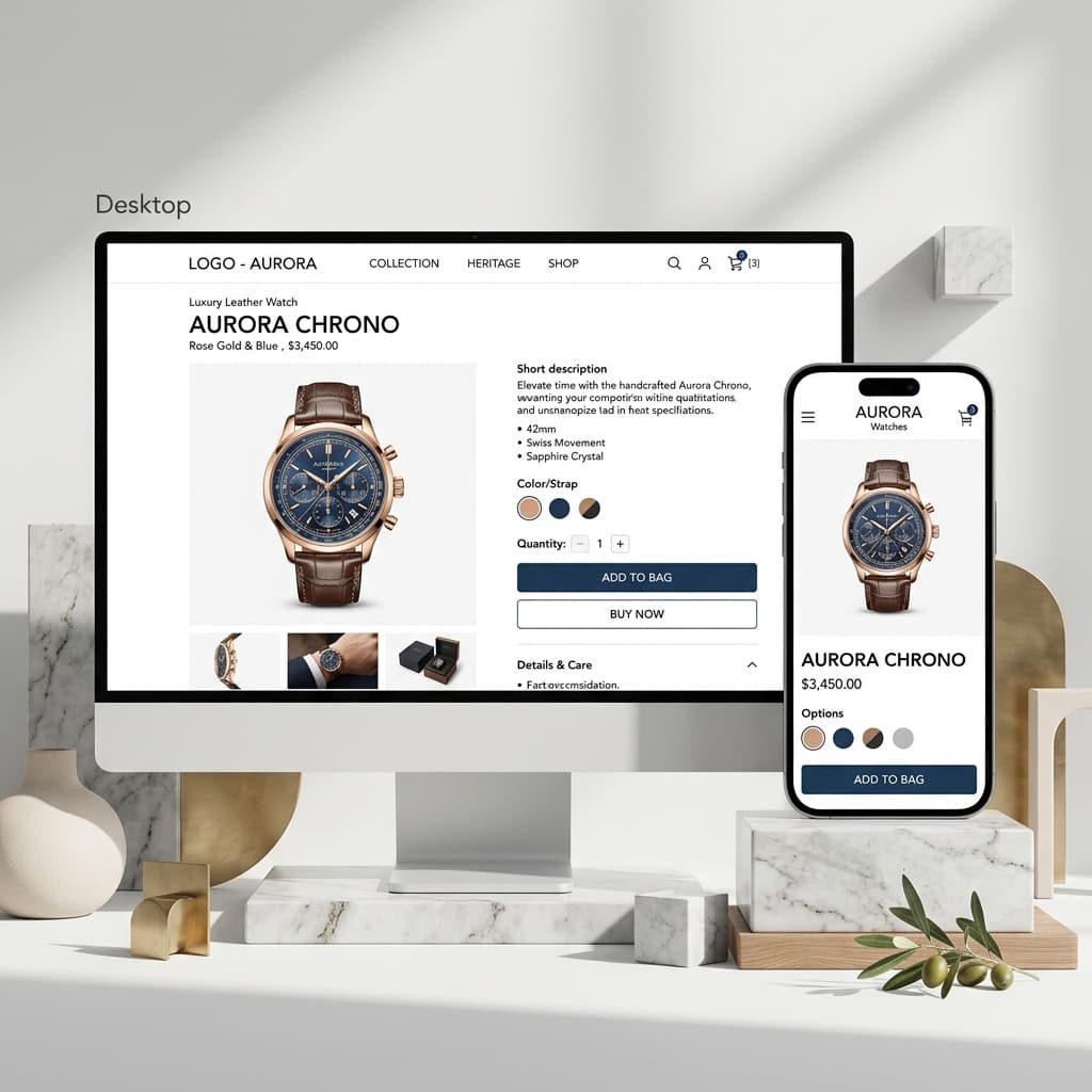 E-commerce Storefront Design